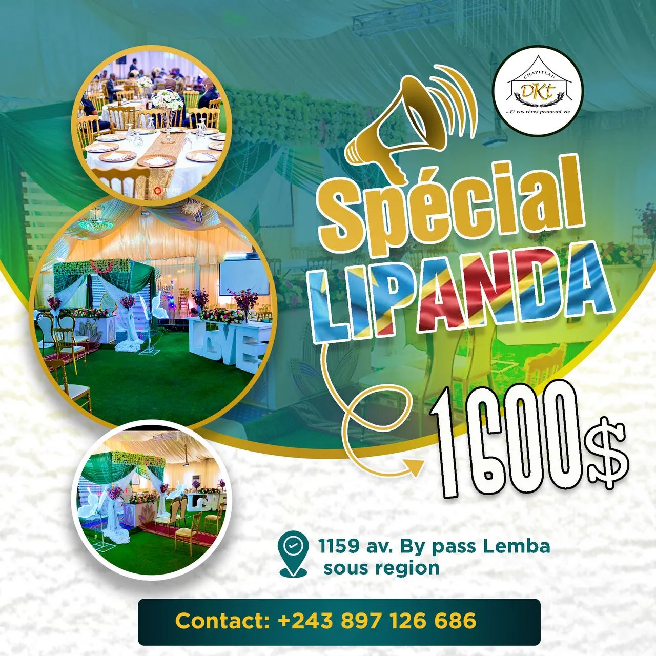 Salle DTK – soirée gala